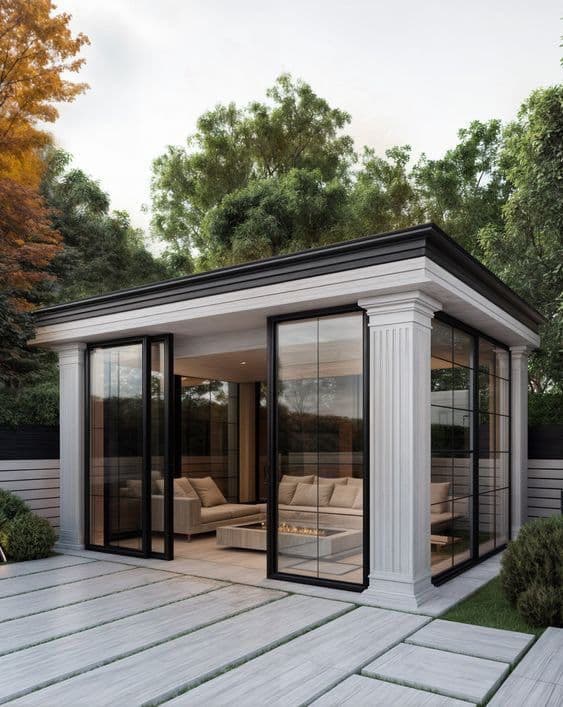 Doğal malzeme ve modernizm birlikteliği