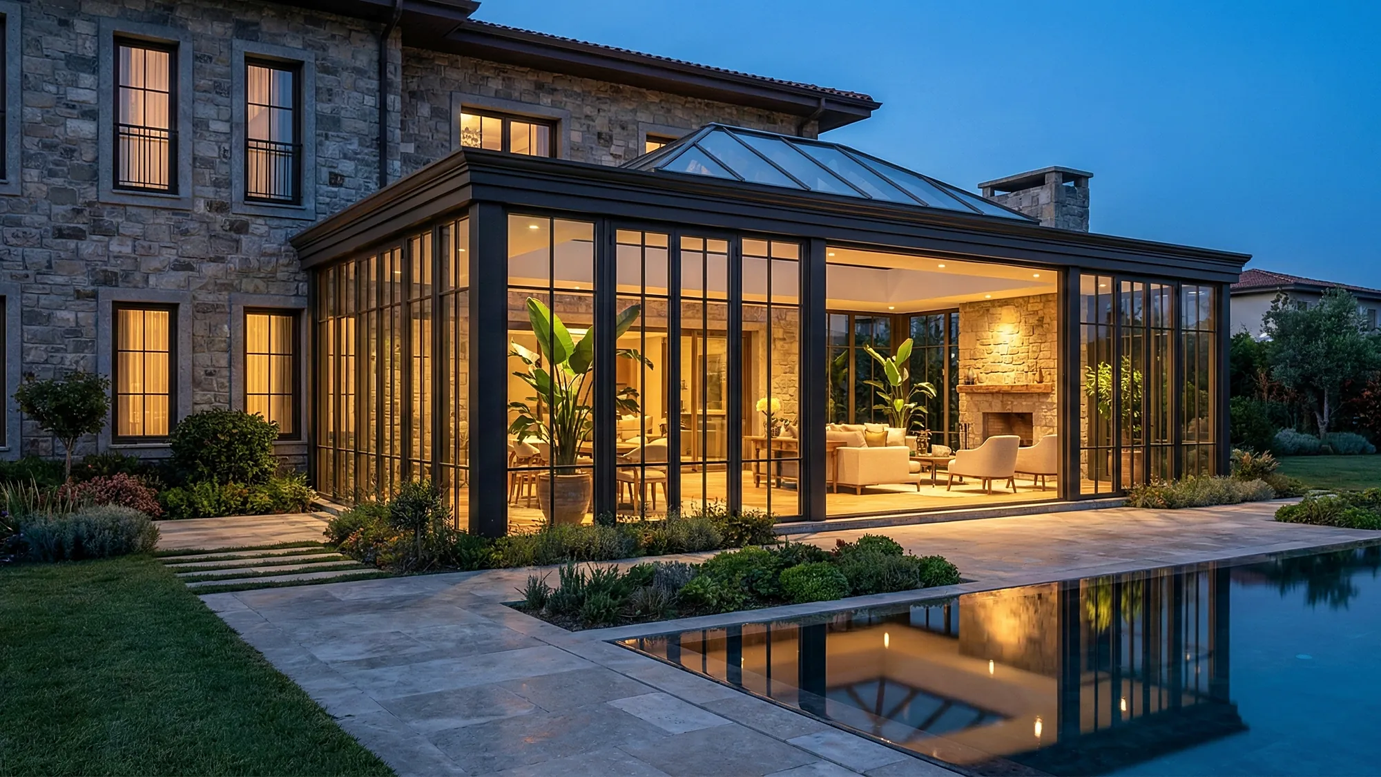 Linea Verde - Premium Kış Bahçesi ve Dış Mekan Yaşam Alanları